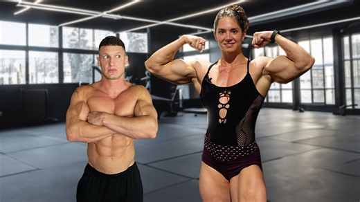 She was just training quietly - now she's the internet's muscle Barbie
