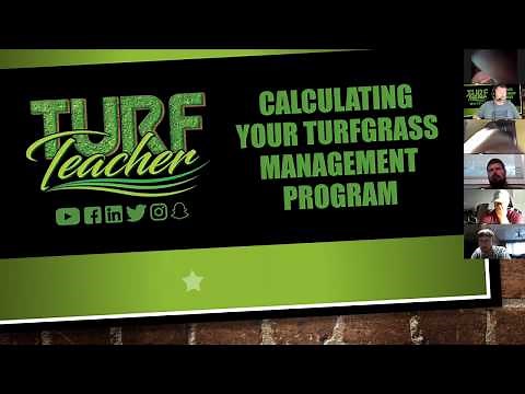 Calculating Your Turfgrass Management Program