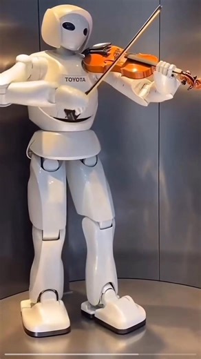 AI Robot Violin Playing AI机器人拉小提琴 #violin #小提琴 #ai #robot #机器人 | Andrew The Piano Junkie 小安要彈琴