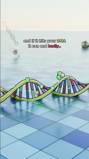 Why is radioactivity.. bad? #blender #shorts