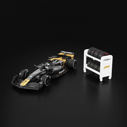 Brad Pitt's 'F1' Race Car Is Now a Realistic 1:64-Scale Hot Wheels Model