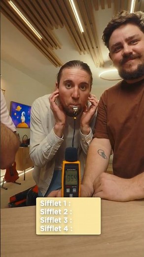 On teste les sifflets les plus puissants du monde