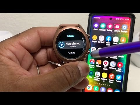 How To Add Music To Your Galaxy Watch 3.