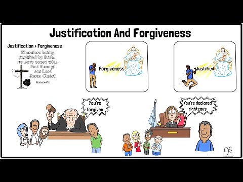 124 - Justification vs Forgiveness - Zac Poonen Illustrations
