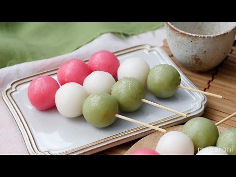 【上新粉で作る三色団子】お花見にもぴったり！春の和菓子♪｜macaroni（マカロニ）