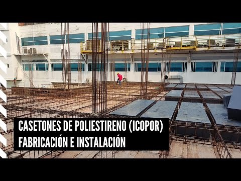 Lightweight Polystyrene Slab Formwork "Icopor" - Manufacturing and Installation