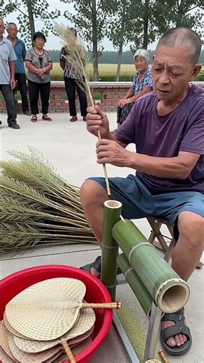Amazing Traditional Bamboo Craft 😱🎋 Handmade Work Like a Machine! #BambooCraft #TraditionalWork