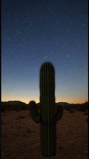 Majestic Saguaro Cactus Growth Time-Lapse 🌵 | Desert Life #cactus #desertlife #saguaro #growth