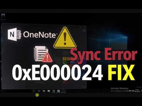 How to fix OneNote Sync error 0xe0000024 bdf5h on Windows 11