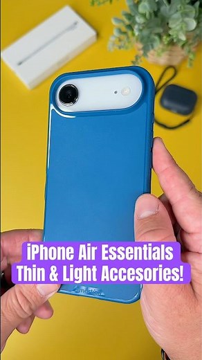 iPhone Air Essentials: Thin & Light Accessories You’ll Love! 🔥​ #iPhoneAir #accessories