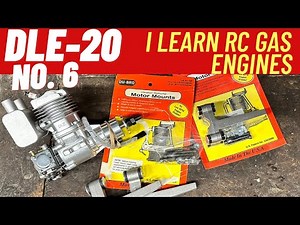 DLE-20 RC Plane Gas Engine, Learning Series, No. 6: Choosing a DuBro engine mount