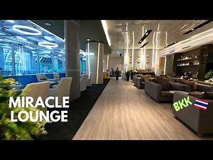 Miracle First Class Lounge Tour BKK Airport 🇹🇭