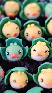 Made a bundle of smol Sewaddle cake truffles for #PokemonGOCommunityDay! 🍃 #pokemon #sewaddle #クルミル | Miscellaneousmao