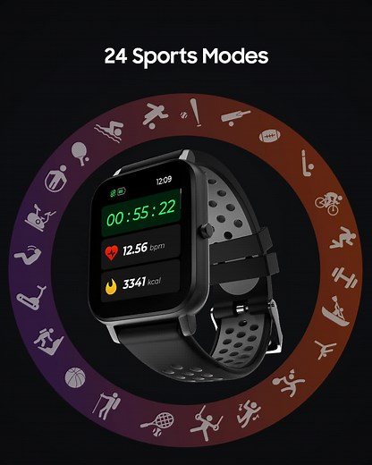 #TAGGNewLaunch: Introducing the all-new TAGG Verve Sense Smartwatch. #SenseTheVitals with the biggest display and a sturdy metal body on its 360 Degree Health Suite. 🦾 Available on Amazon at a Special Launch Price. 🛒 #TAGG #KeepsYouAhead | TAGG