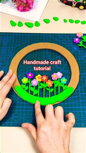Handmade craft making tutorial | Handicrafts tutorial #handmadecraft #handicraft #craft #fyp