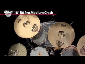 SABIAN 18" B8 Pro Medium Crash