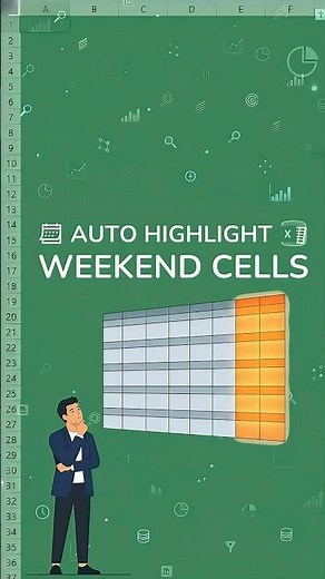 Excel Automatically Detects Saturdays & Sundays!