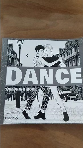 Dance Colouring Book by Luccia Stratt #coloringbookforadults #coloringbook