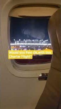 Budget Charter Plane a Hot Mess