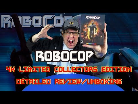 ROBOCOP (1987) 4K LIMITED EDITION BOXSET | DETAILED REVIEW/UNBOXING (ARROW VIDEO)