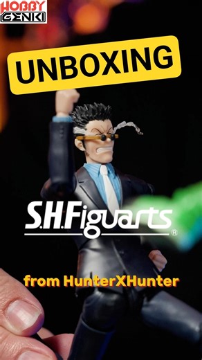 Leorio🐐 ! S.H.FIGUARTS Leorio Hunter x Hunter Unboxing