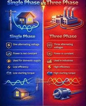 Single Phase VS three Phase