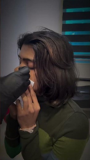 Is a Septum Piercing Really That Painful? Watch This! #septumpiercing #nosepiercing #shorts