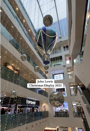 John Lewis Christmas Display 2025 in London