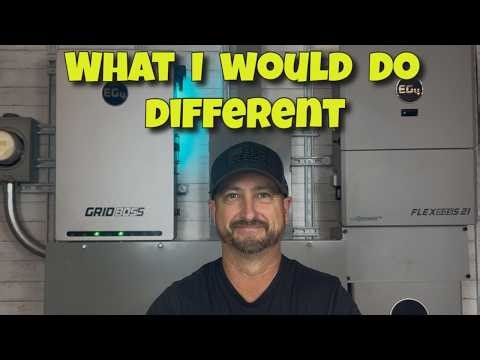 My Whole Solar Home System Overiew, and what I would do different