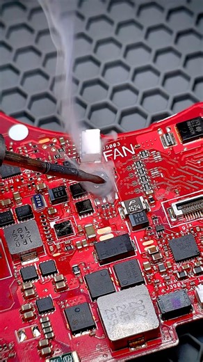 ASUS ROG Strix Black Screen Fix #asus #repair #electronics