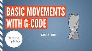 In this video tutorial by the G CODE Tutor, Marc Cronin talks about basic movements of a CNC machine using G-code. | Practical Machinist