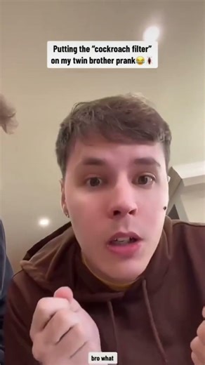 I can’t believe he thought it was REAL! 🪳