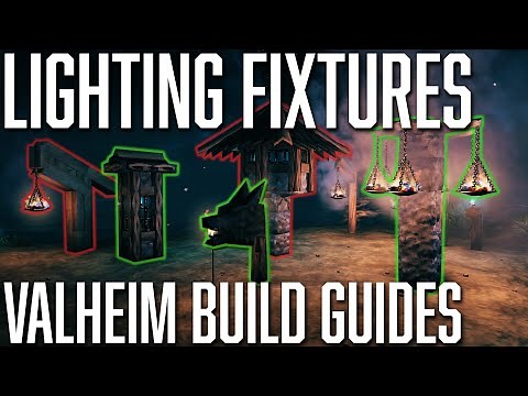 HOW TO BUILD Beautiful Lights and Lamps in Valheim