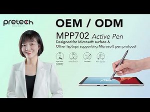 MPP 702 Active Pen Designed for Microsoft Surface &Other Laptops Supporting Microsoft Pen Protocol
