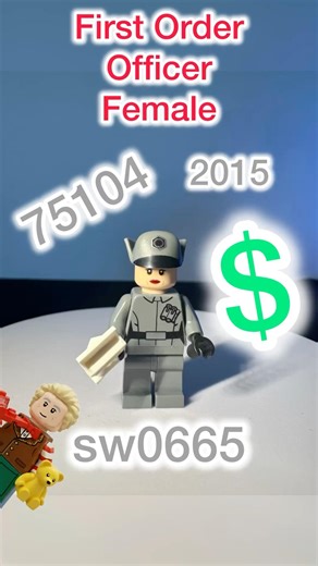 Frauenpower First Order! 🌑 LEGO Star Wars Female Officer|Die unterschätzte Figur aus Set 75104? 🤨
