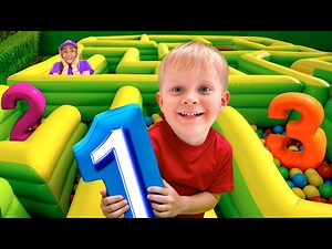 Number Maze Challenge with Oliver - Videos For Kids