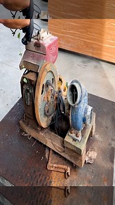 84K views · 992 reactions | Rusted 4Hp Gasoline Water Pump Diesel Engine Has Been Successfully Restored | WT TH Woodworking | Facebook
