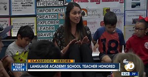 Classroom Heroes: Top teacher helps children communicate with each other