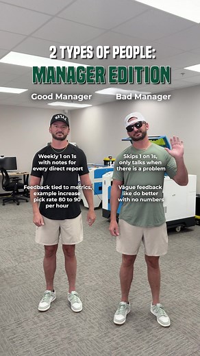2 Types of People: Manager Edition ✅❌ Want a business that runs without you so you can move toward 20 hours a week? Follow for more simple systems, SOPs, and offers that scale! #teammanagement #mindsetandproductivity #businessgrowth #leadershipandculture #entrepreneurship | Clay Luttrell | Facebook