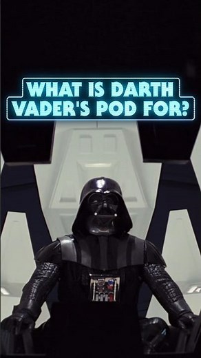 What is Darth Vader's Meditation Pod?