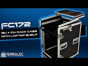 12U + 10U Rack Case with Laptop Shelf (FC172)