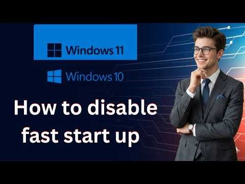How to disable fast start up in windows 11 10 (Latest Update)