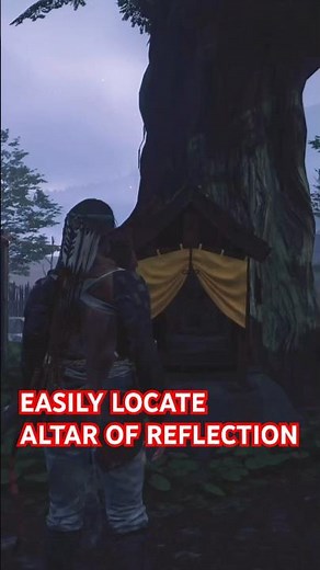 ALTAR OF REFLECTION LOCATION | The Musician's Camp #ghostofyotei #ghostoftsushima #altarofreflection