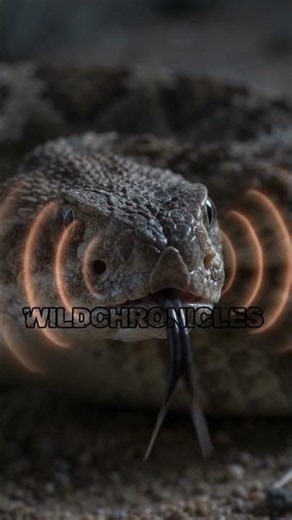 How Do Rattlesnakes Detect Warm-Blooded Prey? 🐍🌡️ #wildlife #animals #nature #animalfacts #reptiles