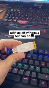 🔥Apprends à réinstaller ton pc Windows en cas de crash👍 | Astuces