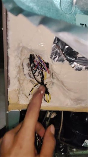 HAIRE DOUBLE DOOR FRIDGE WIRING 🧑‍🔧