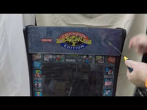 DIY Retro Arcade Arcade1Up LED Marquee Install Video