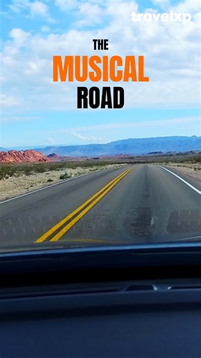 Travelxp | The 🎶 musical highway on Route 66 🇺🇸 in New Mexico plays “America the Beautiful” when you drive over rumble strips at the speed limit... | Instagram