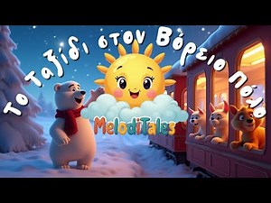 ✨ Το Ταξίδι στον Βόρειο Πόλο 🎅 | Χριστουγεννιάτικα Παιδικά Τραγούδια 🎵❄️