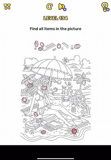 Brain Blow Level 134 Solution Gameplay